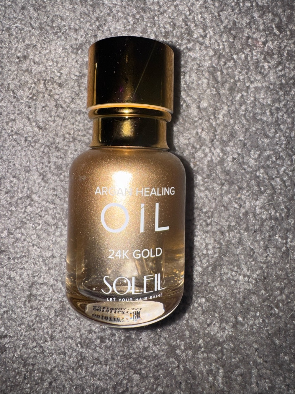 Soleil Argan Healing Oil 24K Gold – Gold Nourishing Hair Treatment